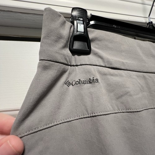 Columbia Anytime Casual Pant Gray Hiking Outdoor Size Medium Stretch Wm’s AK0782 - Picture 4 of 17