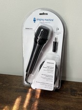 Singing Machine SMM-205 Unidirectional Dynamic Microphone with 10 Ft. Cord - NEW