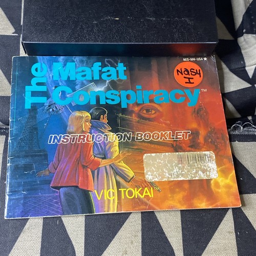 Mafat Conspiracy (Nintendo Entertainment System, NES, 1990) In Box CIB + Manual - Picture 8 of 24