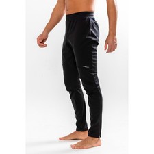 CRAFT Core Glide Pants NWT Black Softshell Elastic Waist Active Men's M