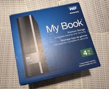 NEW! WD My Book 4TB External Drive Storage USB 3.0 File Backup Storage PC or MAC