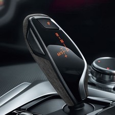 Suede Shift Knob Cover For Bmw G30 G31 G01 G02 G32 G38 G11 5 7 Series X3 X4 6gt
