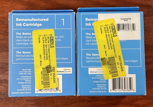 2 Count ONN 564XL HP Compatible Black Printer Ink Cartridge Exp. Nov. 2024. - Picture 3 of 7
