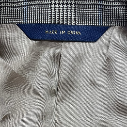 Brooks Brothers 1818 Madison Sport Coat 39L 100% Wool Tan Glen Check Jacket - Picture 10 of 10