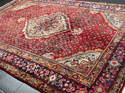 Handgeknüpfter Orientteppich Bidjar 320x215 cm rug carpet Teppich Wohnzimmer - Bild 6 von 24