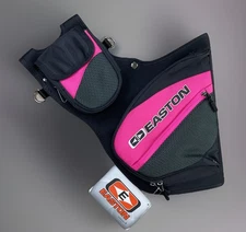 Easton Hip Quiver RH pink Archery Carrier Deluxe NWT