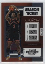 2021-22 Panini Contenders Optic Season Ticket OG Anunoby #19 16yx