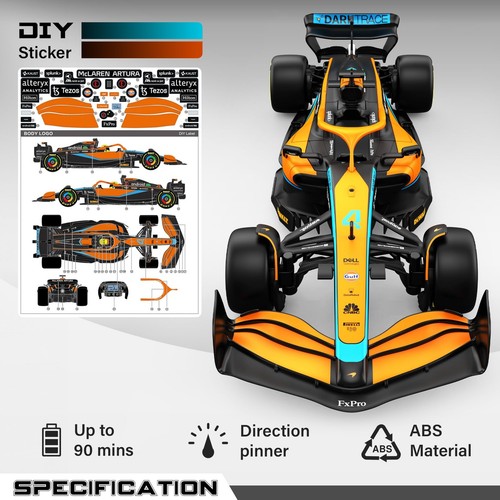 Authentic Licensed 1:18 McLaren F1 MCL36 Remote Control Car - F1 Collection R... - Picture 5 of 7