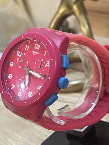 Vintage Swatch Chrono Pink Quartz - Bild 2 von 5