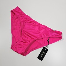 Frederick's of Hollywood Hipster Silky Liquid Satin Panties, Hot Pink