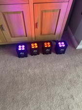 chauvet freedom par Hex 4 12 X Units With Padded Bags. Battery Uplights WiFi