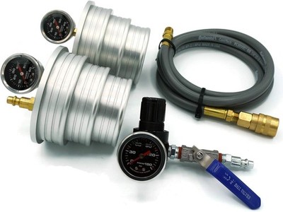 Charge Air Cooler CAC Boost Leak Tester 4''3.5'' 3'' Steps for Semi-Trucks Tractors