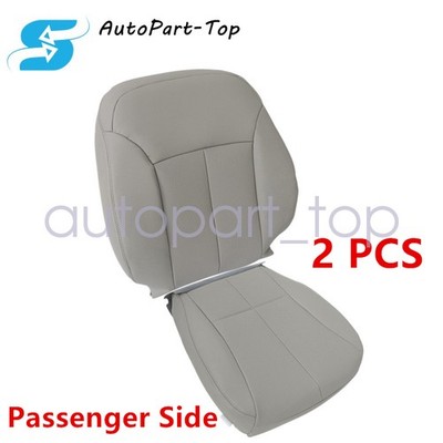 For 09-13 Subaru Forester Passenger Side Seat Cover PU Leather Bottom Top Gray