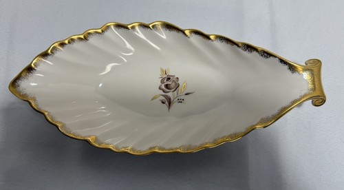 Vintage Pickard China Dish Made In USA 427-80. Gold Trim. Rose Pattern (?) - 第 7/9 張圖片