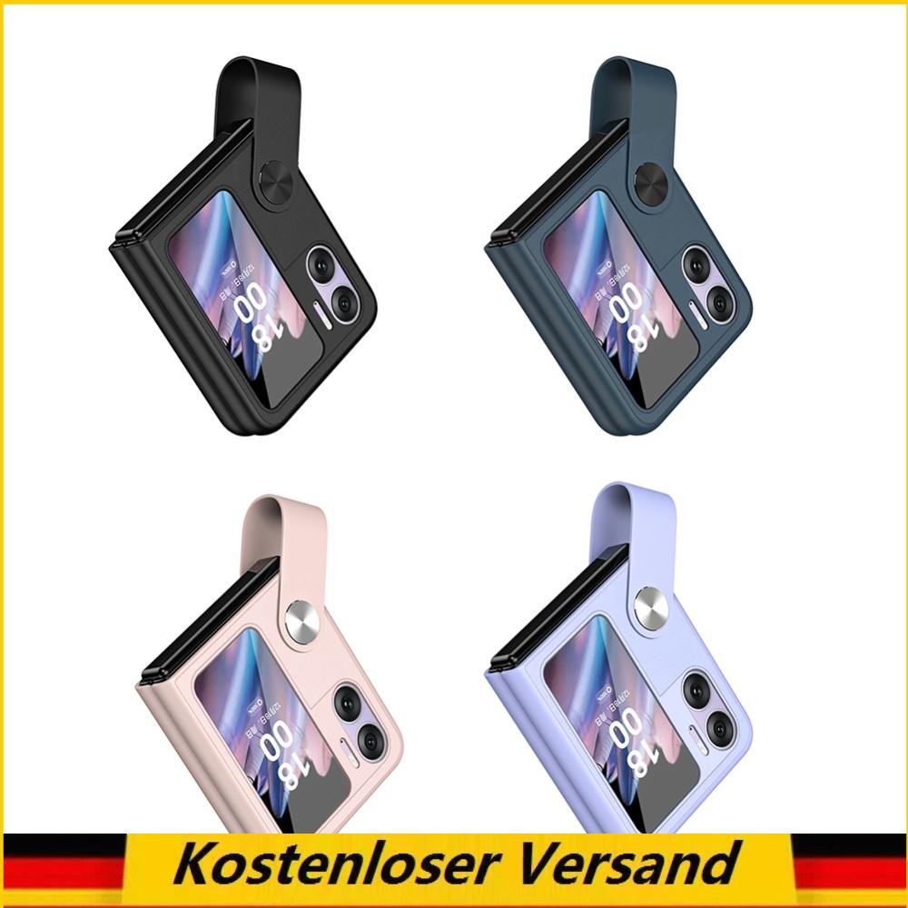 TPU-Klapphülle, waschbar, mit Handschlaufe, stoßfeste Hülle für Smartphone Find