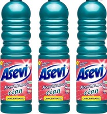 Asevi spasnish floor cian Concentrated Floor Cleaner Cian 1 Litre x 3 FREE ship 3.41 per litre