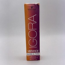 SCHWARZKOPF IGORA VIBRANCE GLOSS  TONE Hair Color 5-68 Lt Brown Chocolate Red
