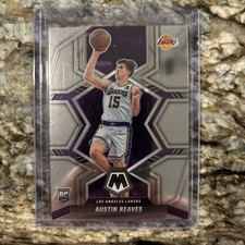 Austin Reaves 2021-22 Panini Mosaic Rookie Card RC #241 Los Angeles Lakers