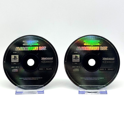 Command & Conquer: Alarmstufe Rot für PS1 (PlayStation 1) nur CDs in Ersatzhülle