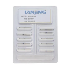 Multi-Use Round Diamonds Dental FG Burs 801 801L Friction Grip Surgical 19 22mm