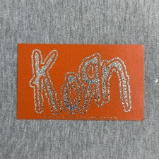 Vintage 2000 Korn Metal Band Decal Sticker Bumper Skateboard Laptop