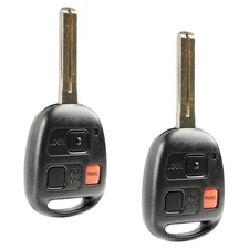 2 Key Fob Remote Replacement for 1998 1999 2000 Lexus LX470 HYQ1512V 4C