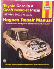 Toyota Corolla Repair Manual 2002 2001 2000 1999 1998 1997 1996 1995 1994 1993