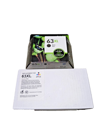 Inktopia  N-H63-02-707870639476 Black/Tri-Color Ink Cartridge, bonus extra black