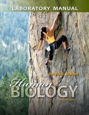 Lab Manual for Human Biology - Spiral-bound By Mader, Sylvia - VERY GOOD