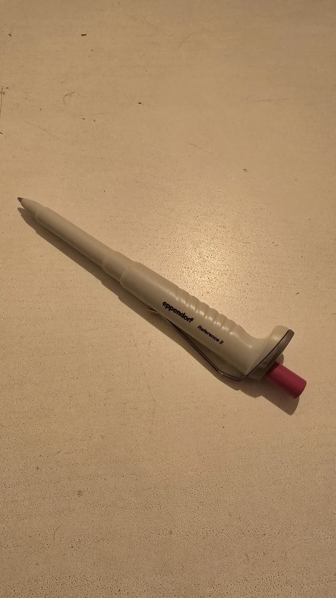 Eppendorf Reference 2 Pipette Design Ballpoint Pen Pink Ink | eBay