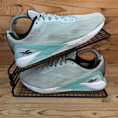 Reebok Turnschuhe Damen Größe UK 4,5 Nano X1 Digital Glow Grey Hyrox Fitnessschuhe