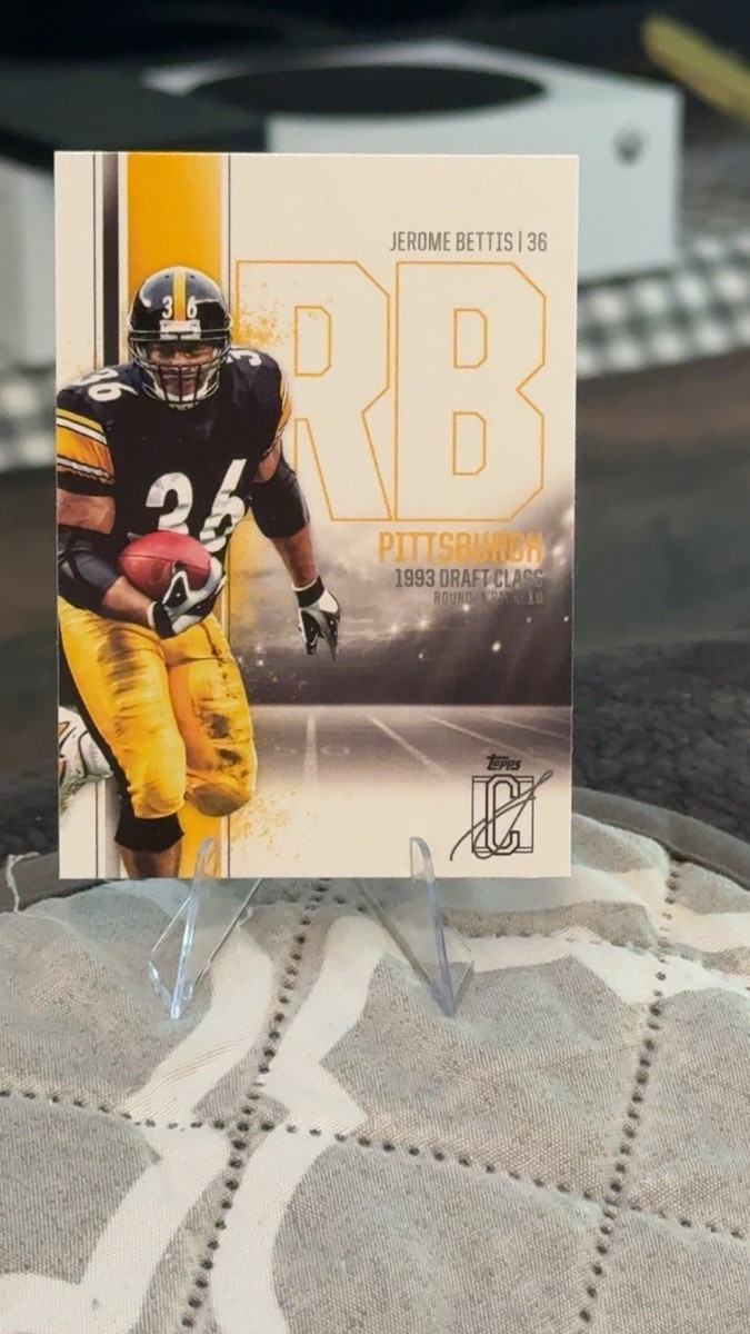 [5シリ]Jerome bettis nfl auto JEROME BETTIS 2015 CERTIFIED FOOTBALL SP INSERT CARD #124