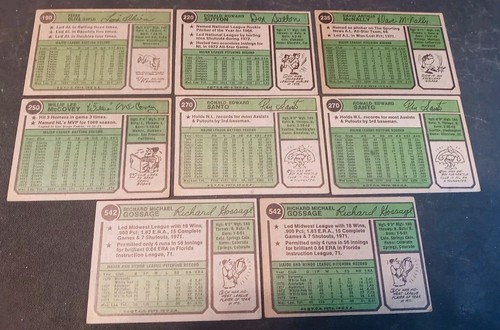 1974 TOPPS BASEBALL LOT (92) STARS TEAMS ROOKIES COMMONS VG TO VG/EX SEE PHOTOS - Picture 6 of 14