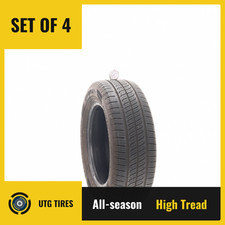 Set Of 4 Used 21560r16 Continental Controlcontact Tour M As Ev - 9-10.532 Set Of 4 Used 21560r16 Continental Controlcontact Tour M As Ev - 9-10.532