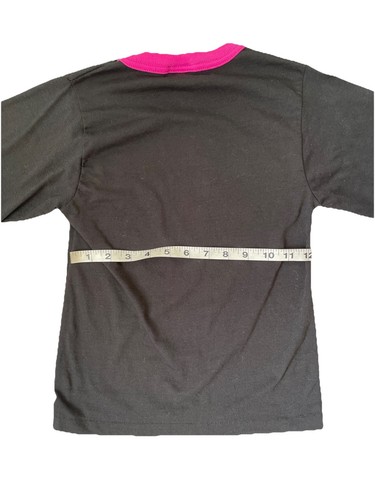Vintage Bart Simpson The Simpsons Long Sleeve 2tone Shirt Kids Size 14 Small - Picture 9 of 10