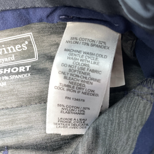 Vineyard Vines Shorts Mens 34 Blue Performance Golf On The Go OTG Stretch Casual - Picture 6 of 7