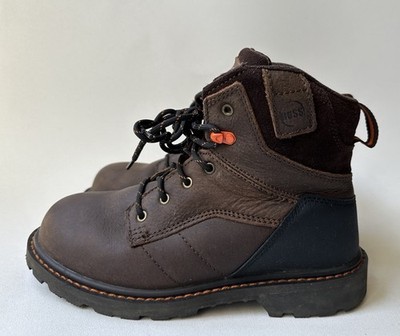 HOSS Carson Men's 6'' Composite Toe Work Boots 60414-6E Brown Buffalo Size 7 -M12