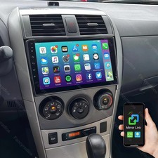 For Toyota Corolla 2009-2013 Android 15 Car Stereo Radio Gps Navi Wifi Bt Fmrds