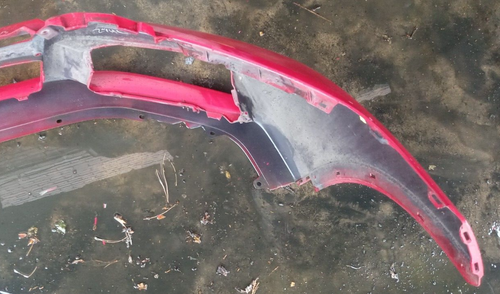 GENUINE HONDA CIVIC FRONT BUMPER 2012 - 2015 PART 71101-TV0-ZZ00 - Picture 6 of 7