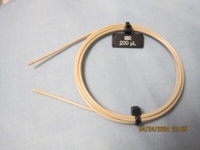 Capillary Tube  1/16" OD,   tube, ID about 0.01 mm, volume = 200ul