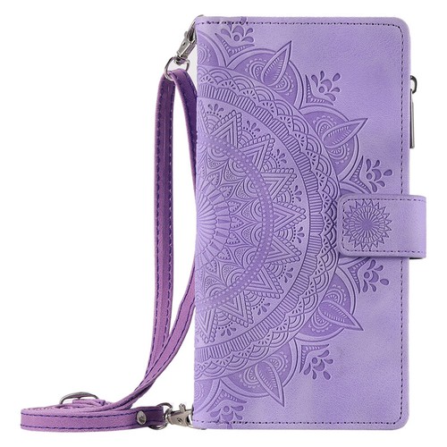 Zip Leather Wallet Case Strap Card Flip Cover for Samsung A12 A22 A32 A42 A52 - Zdjęcie 30 z 33