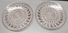 VTG Jeanette Pink Depression Glass Windsor Diamond Saucer