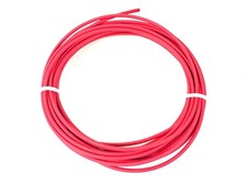 AUTOMOTIVE WIRE - 12 GAUGE GA HIGH TEMP GXL COPPER WIRE RED - 25' U.S.A MADE