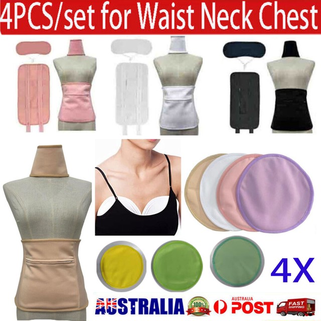 4PCS Castor Oil Pack for WAIST NECK CHEST Compress Wrap Belt Inflammation Toxin 4PCS Castor Oil Pack for WAIST NECK CHEST Compress Wrap Belt Inflammation Toxin