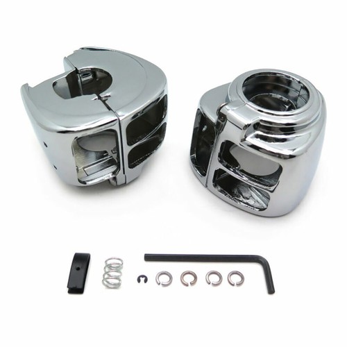 Switch Housings Cover Housing Handle Bar Fits For Harley Softail 1996-2006 - Picture 7 of 20