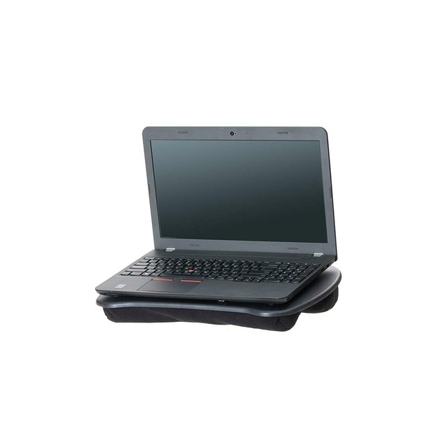 Cooler Master Comforter Laptop Lap Desk With Pillow Cushion Black