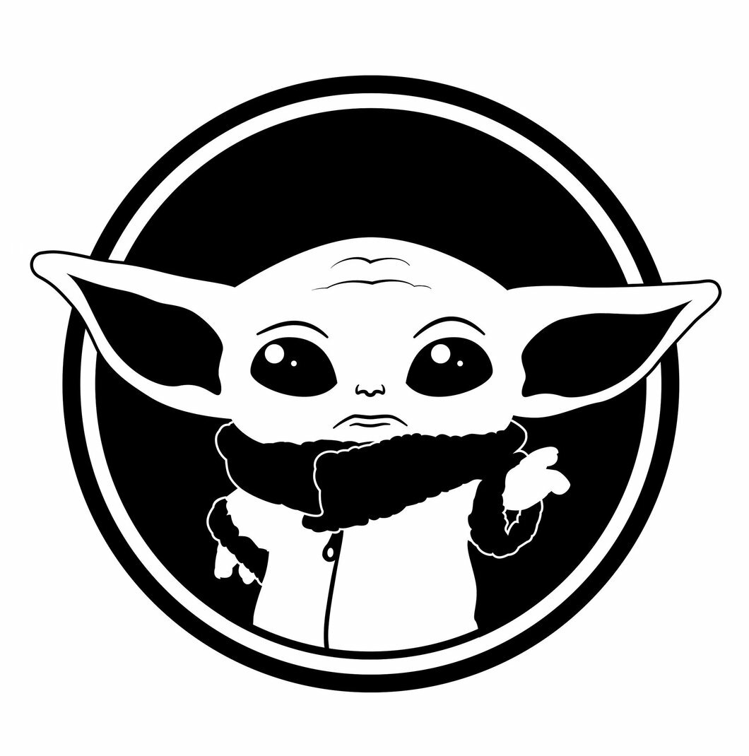 star wars Baby Yoda the mandalorian Wall Art Vinyl Sticker Room Removable  Decal | eBay