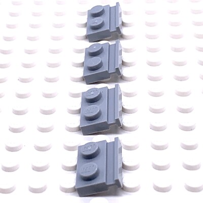 4211568 Brick 32028 LEGO NEW 1x2 Light Bluish Grey Plate with Door Rail 10x