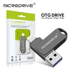 OTG Flash Drive USB3.0 for iPhone with 2 in 1 USB to lightning & usb 3.0