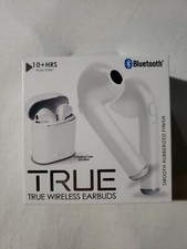 Earbuds True Rechargeable Wireless Bluetooth with Charging Case Brand New